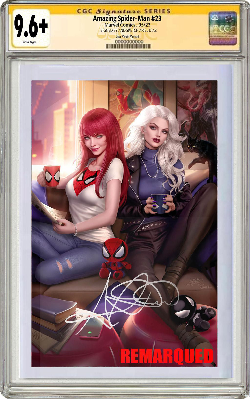 AMAZING SPIDER-MAN #23 ARIEL DIAZ EXCLUSIVE VARIANT OPTIONS