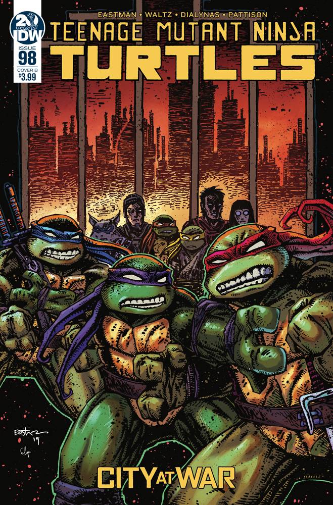TMNT ONGOING #98 CVR B EASTMAN 09/25/19 FOC 09/02/19