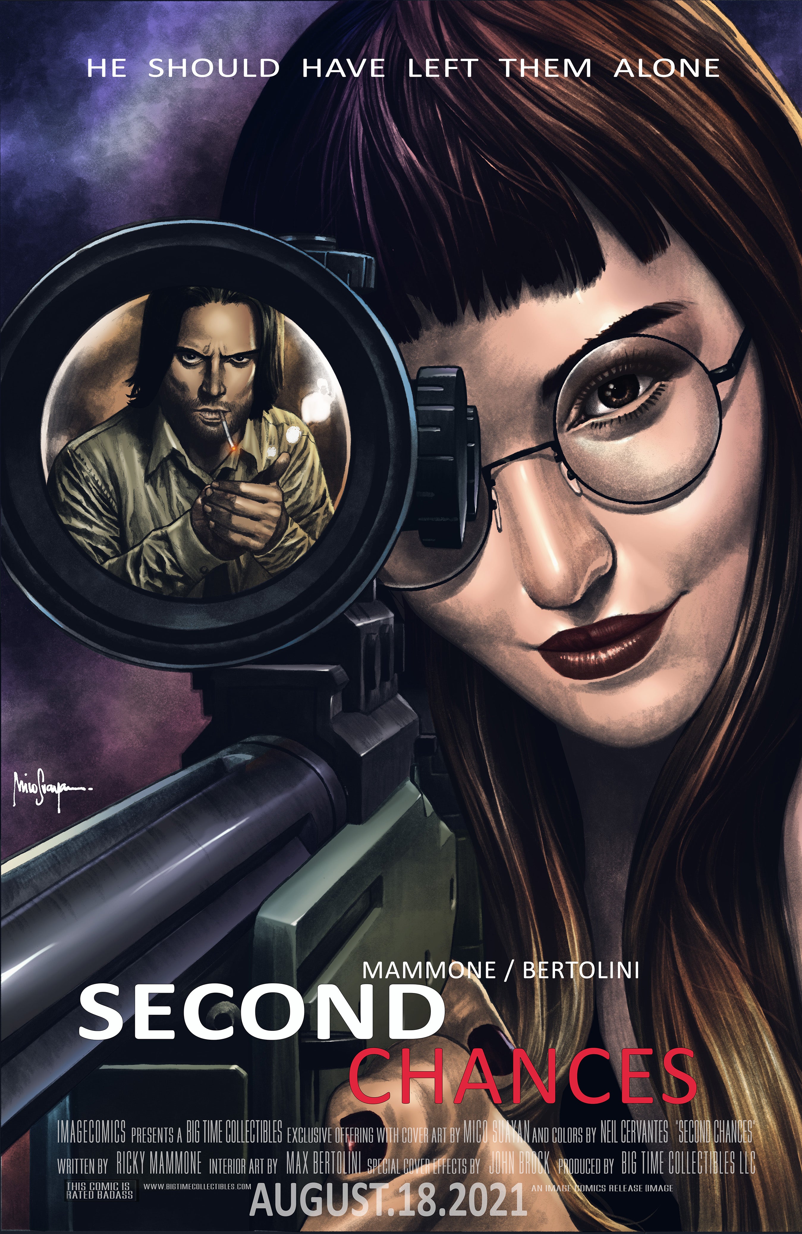 SECOND CHANCES #1 MICO SUAYAN EXCLUSIVE HOMAGE VARIANT