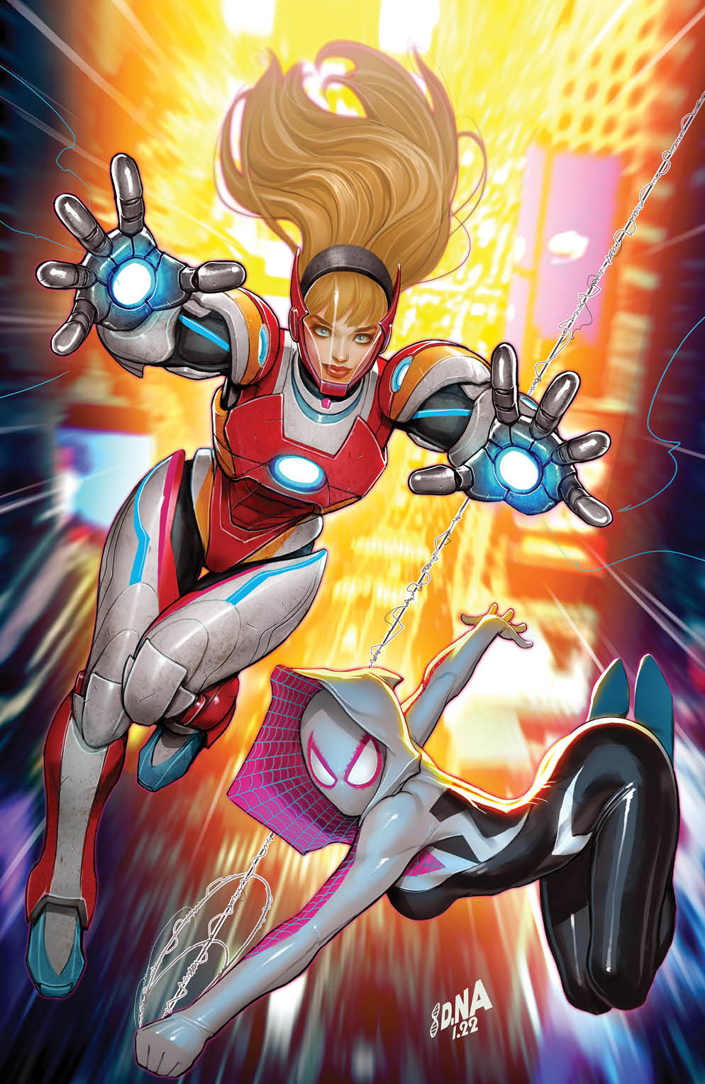 07/20/2022 SPIDER-GWEN GWENVERSE #4 DAVID NAKAYAMA EXCLUSIVE VIRGIN VARIANT SET (M1)