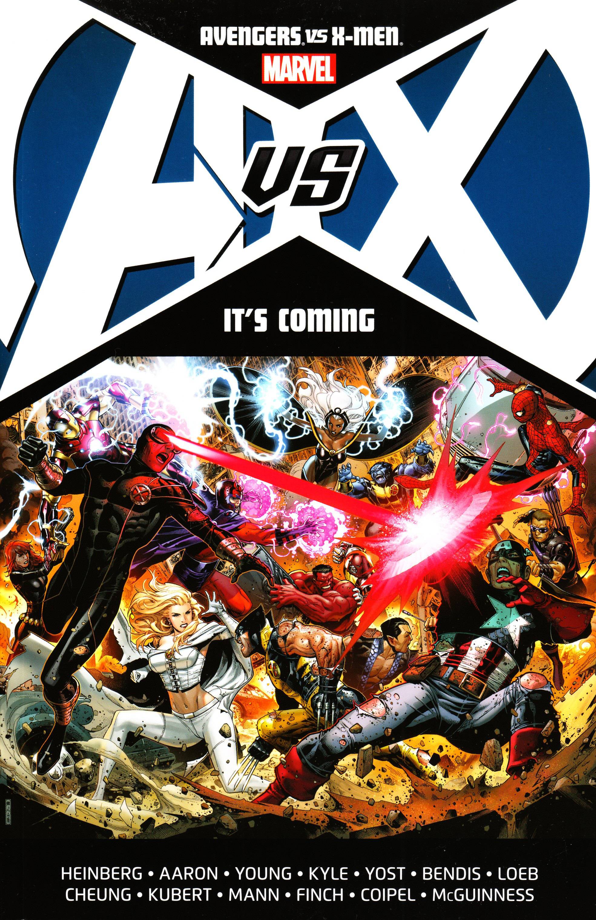 AVENGERS VS X-MEN TP ITS COMING