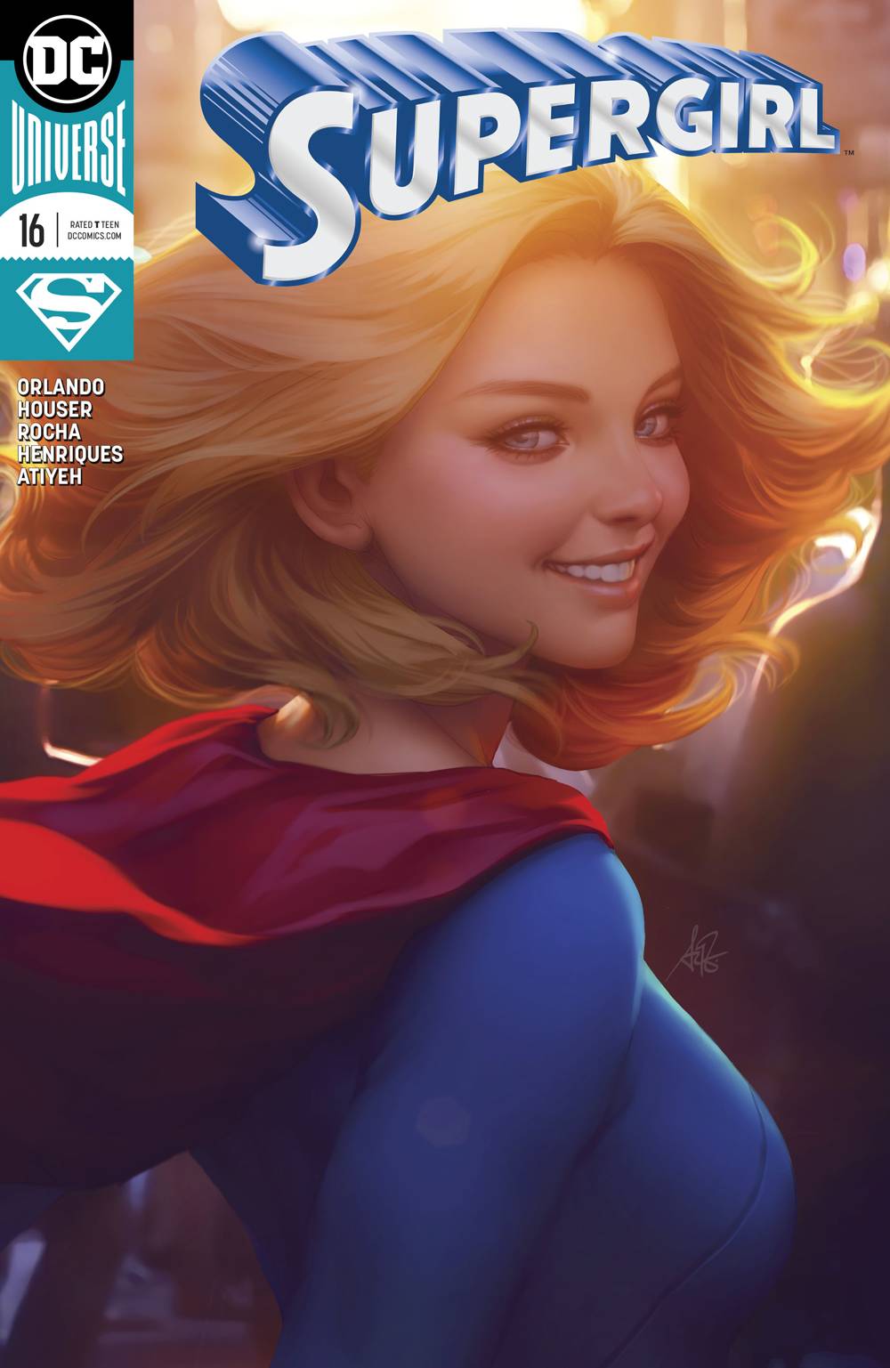 SUPERGIRL #16 ARTGERM VARIANT(CB66)