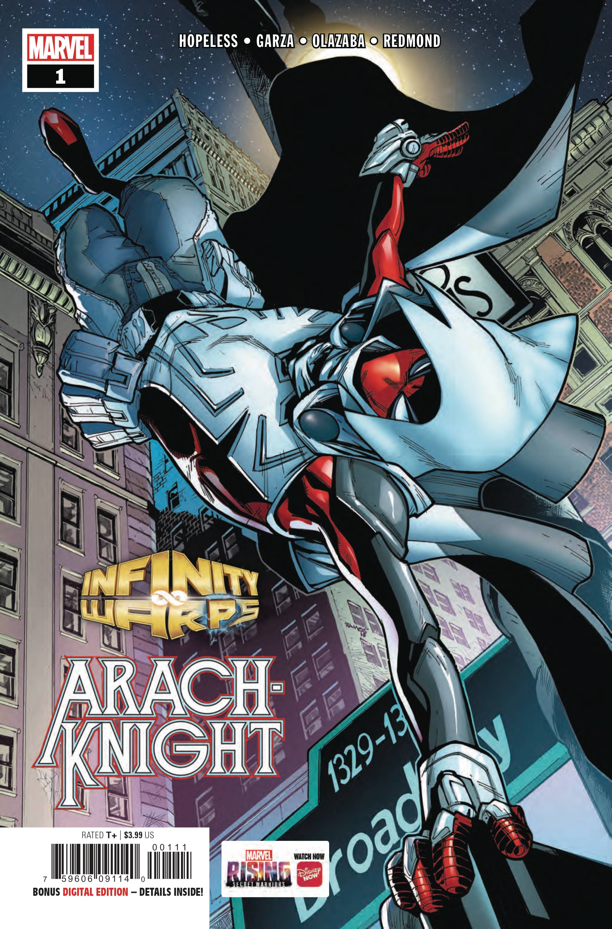 INFINITY WARS ARACHKNIGHT #1 (OF 2) FOC 10/01