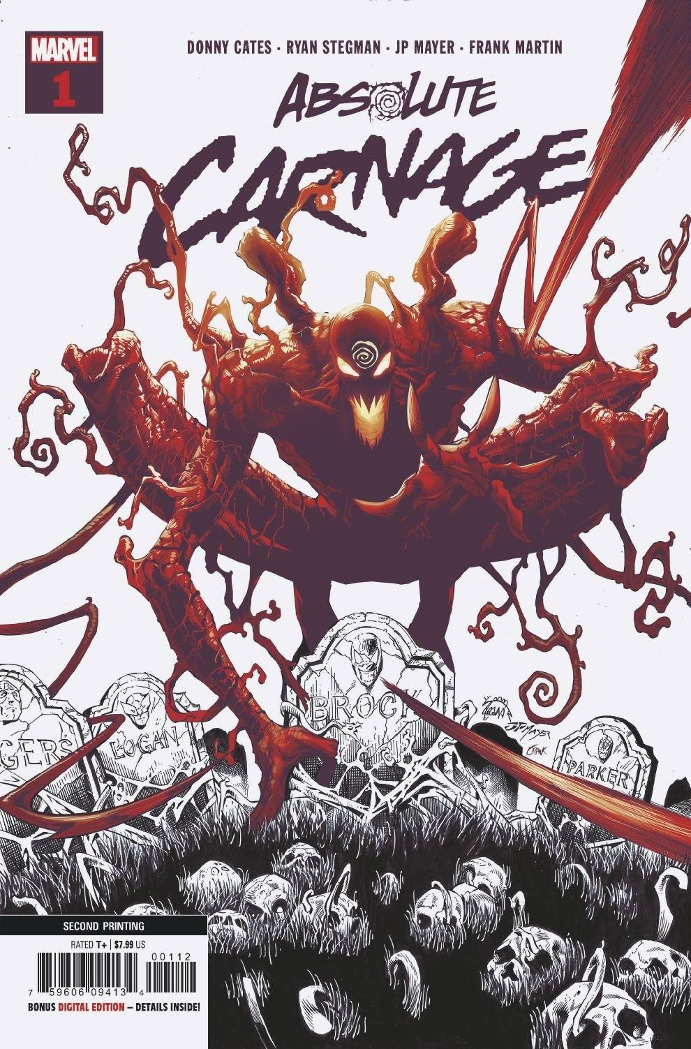 ABSOLUTE CARNAGE #1 (OF 4) 2ND PRINTING