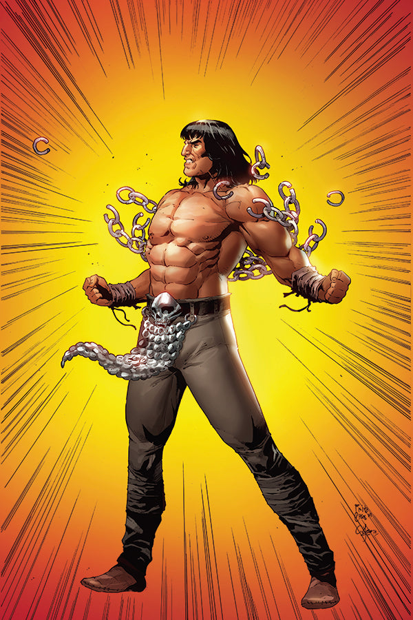 CIMMERIAN RED NAILS #1 1:10 COPY VIRGIN CASAS SUPERMAN PARODY