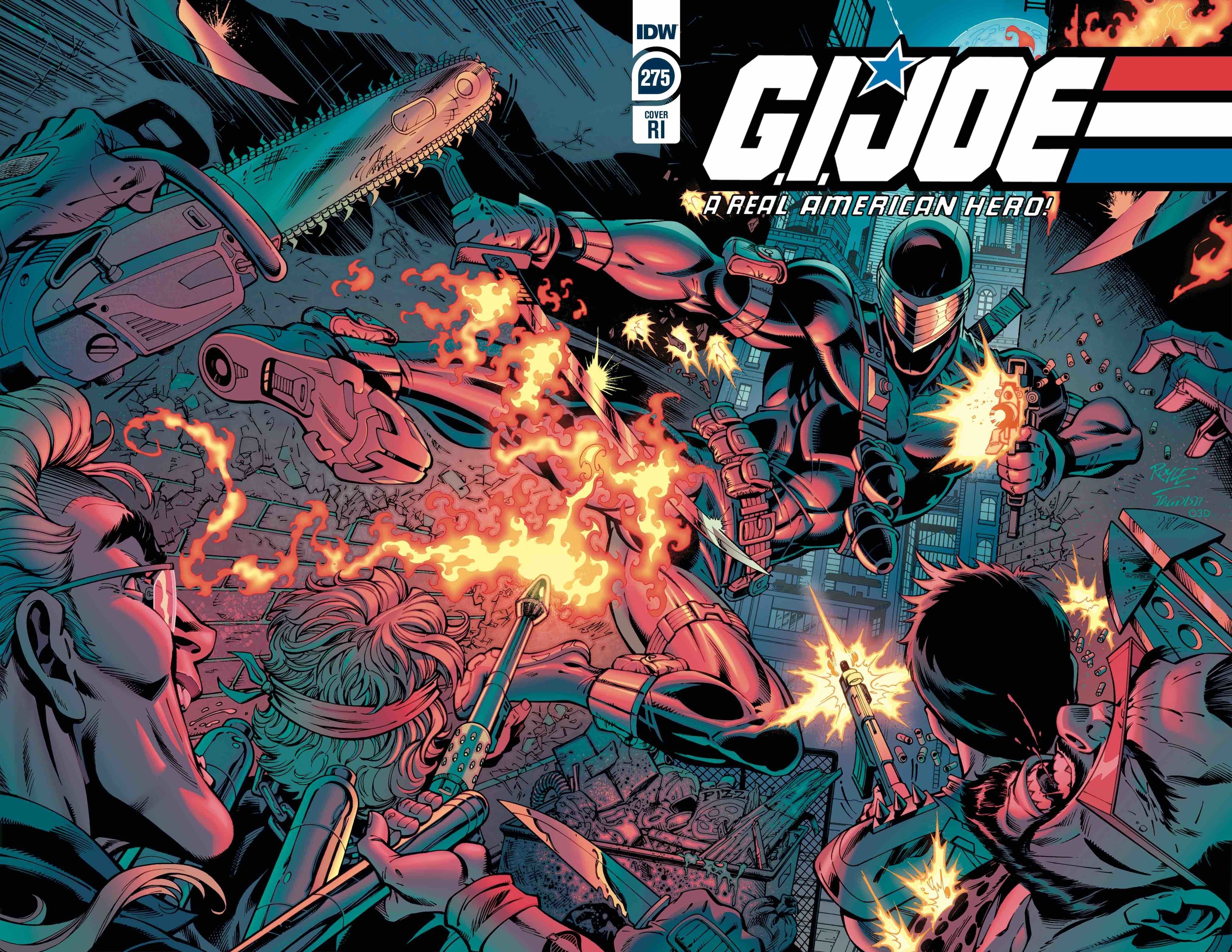 GI JOE A REAL AMERICAN HERO #275 1:10 COPY INCV ROYLE (I94)