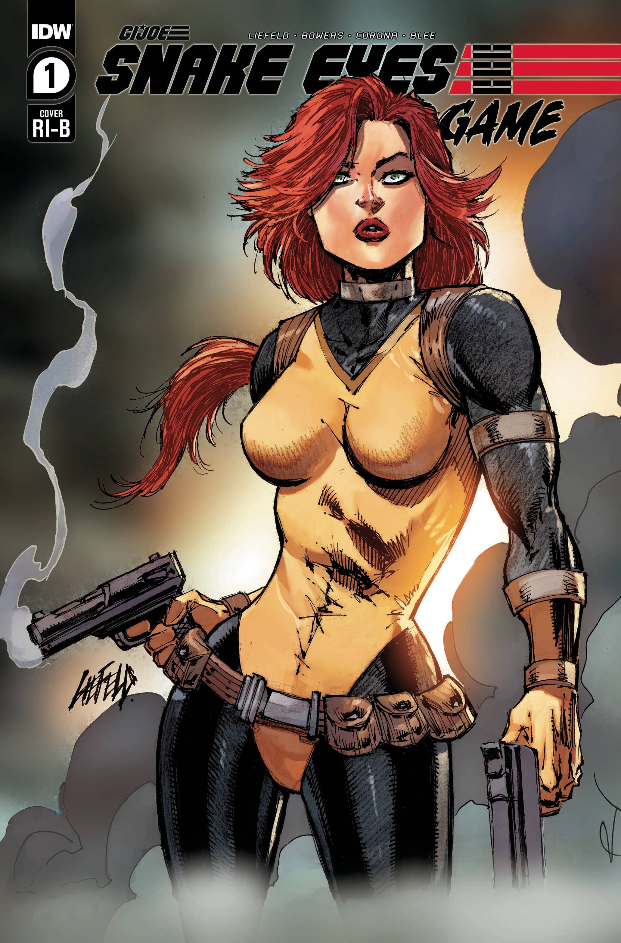 SNAKE EYES DEADGAME #1 1:25 COPY INCV LIEFIELD