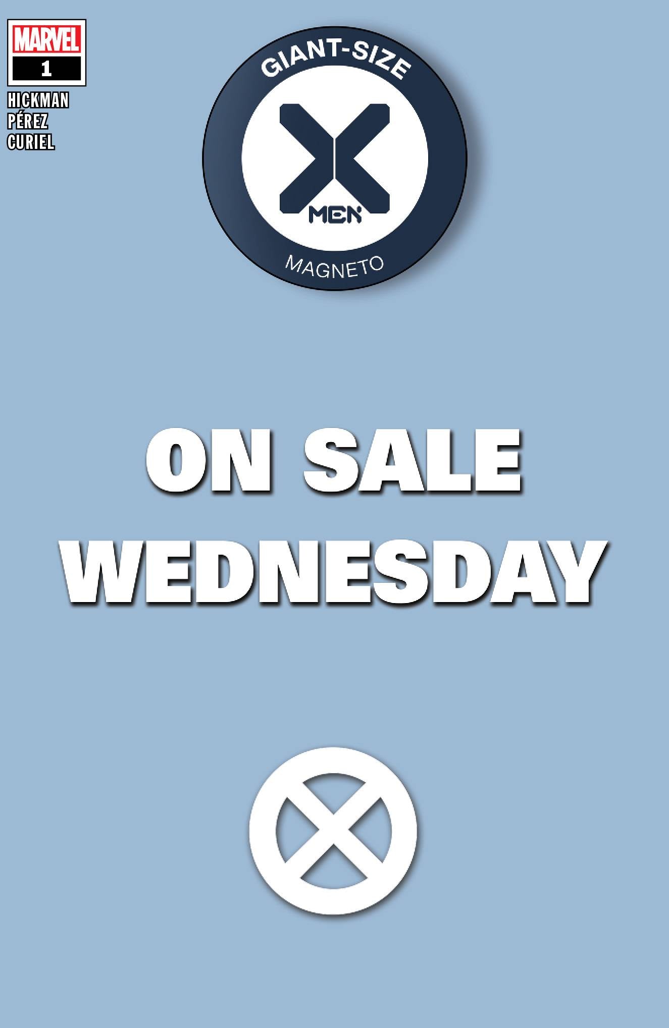 GIANT-SIZE X-MEN MAGNETO #1 MARVEL WEDNESDAY VARIANT 07/15/20