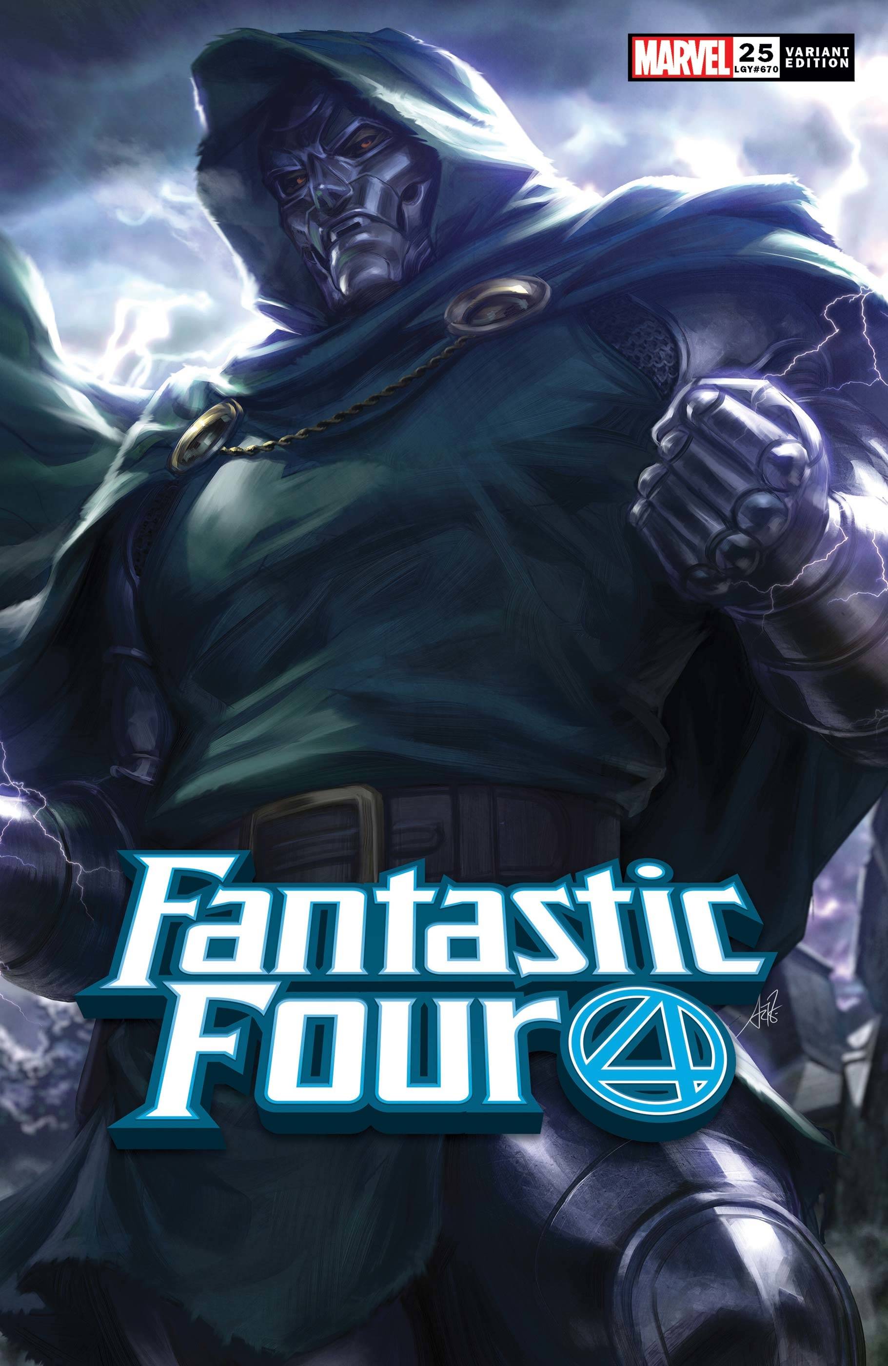 FANTASTIC FOUR #25 ARTGERM VARIANT - 10/21/21