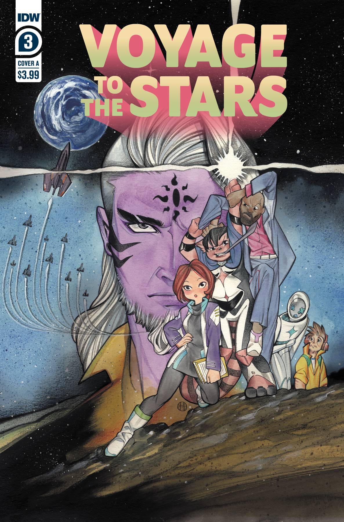 VOYAGE TO THE STARS #4 (OF 4) CVR A PEACH MOMOKO 04/21/21