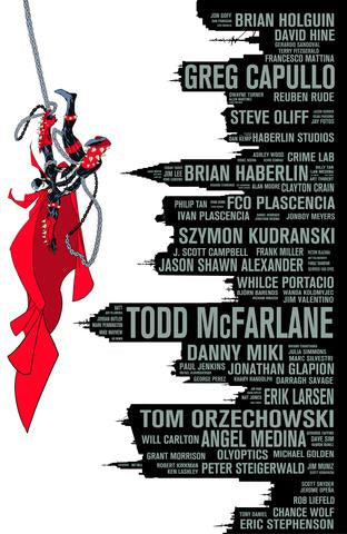 SPAWN #312 MCFARLANE VIRGIN SKYLINE VARIANT