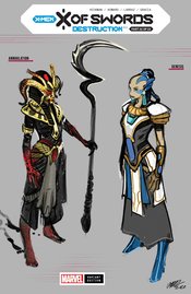 X OF SWORDS DESTRUCTION #1 LARRAZ 1:10 DESIGN VARIANT 12/02/20