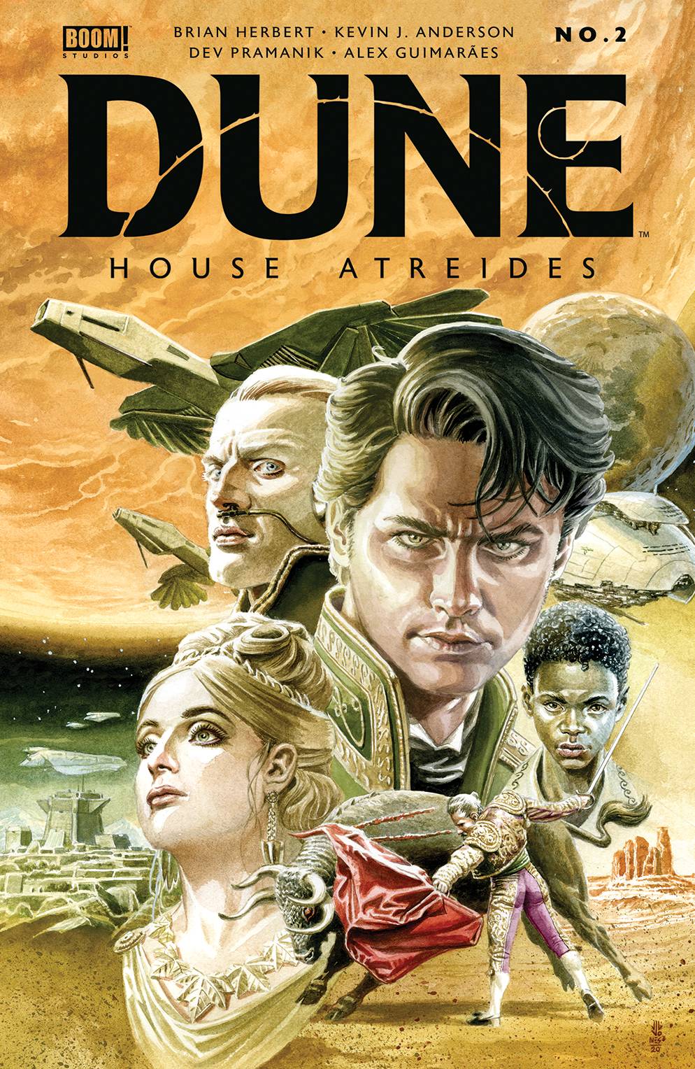 LCSD 2020 DUNE HOUSE ATREIDES #2 (OF 12) FOIL VARIANT