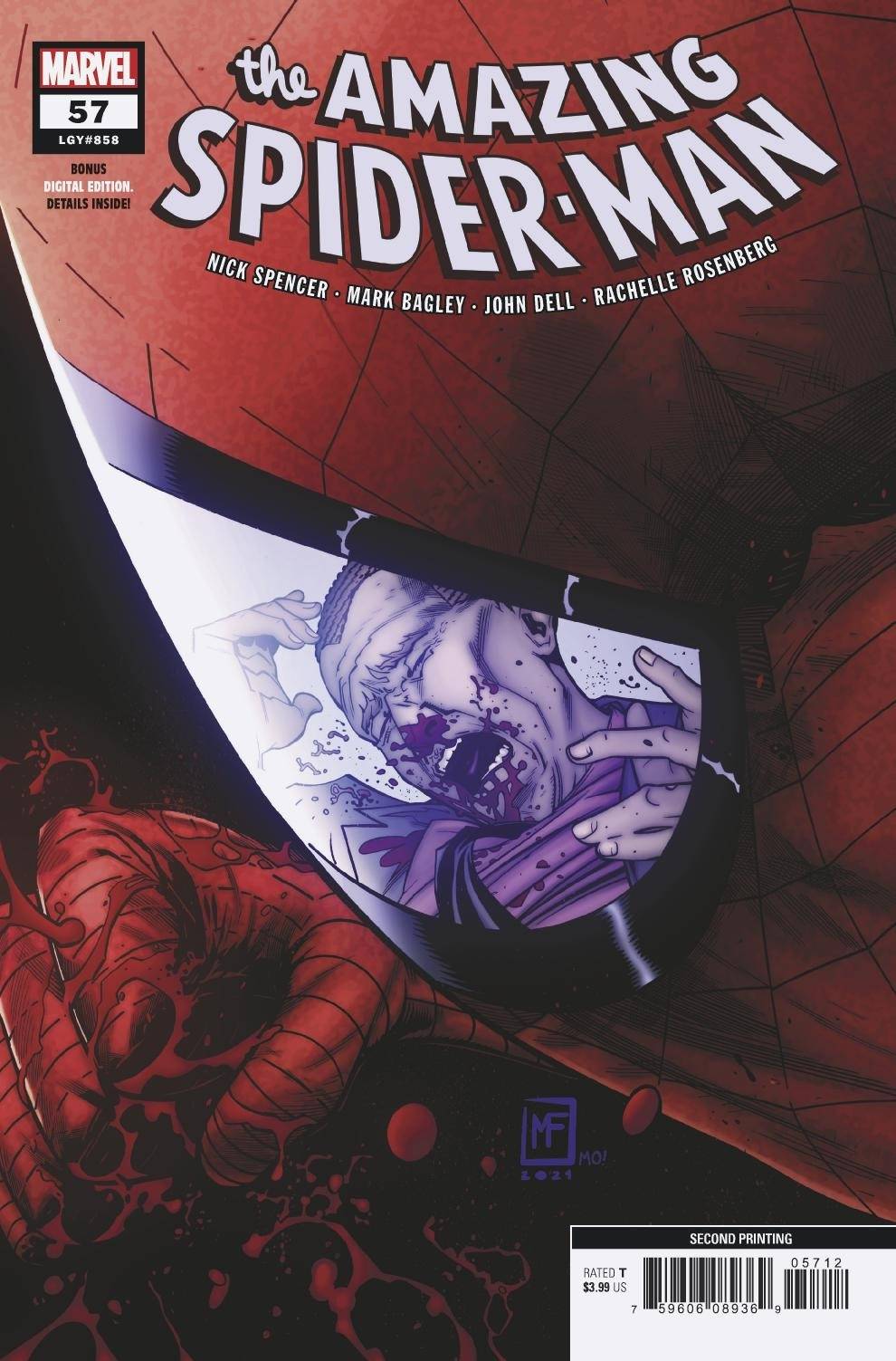 AMAZING SPIDER-MAN #57 2ND PTG VAR 02/17/21