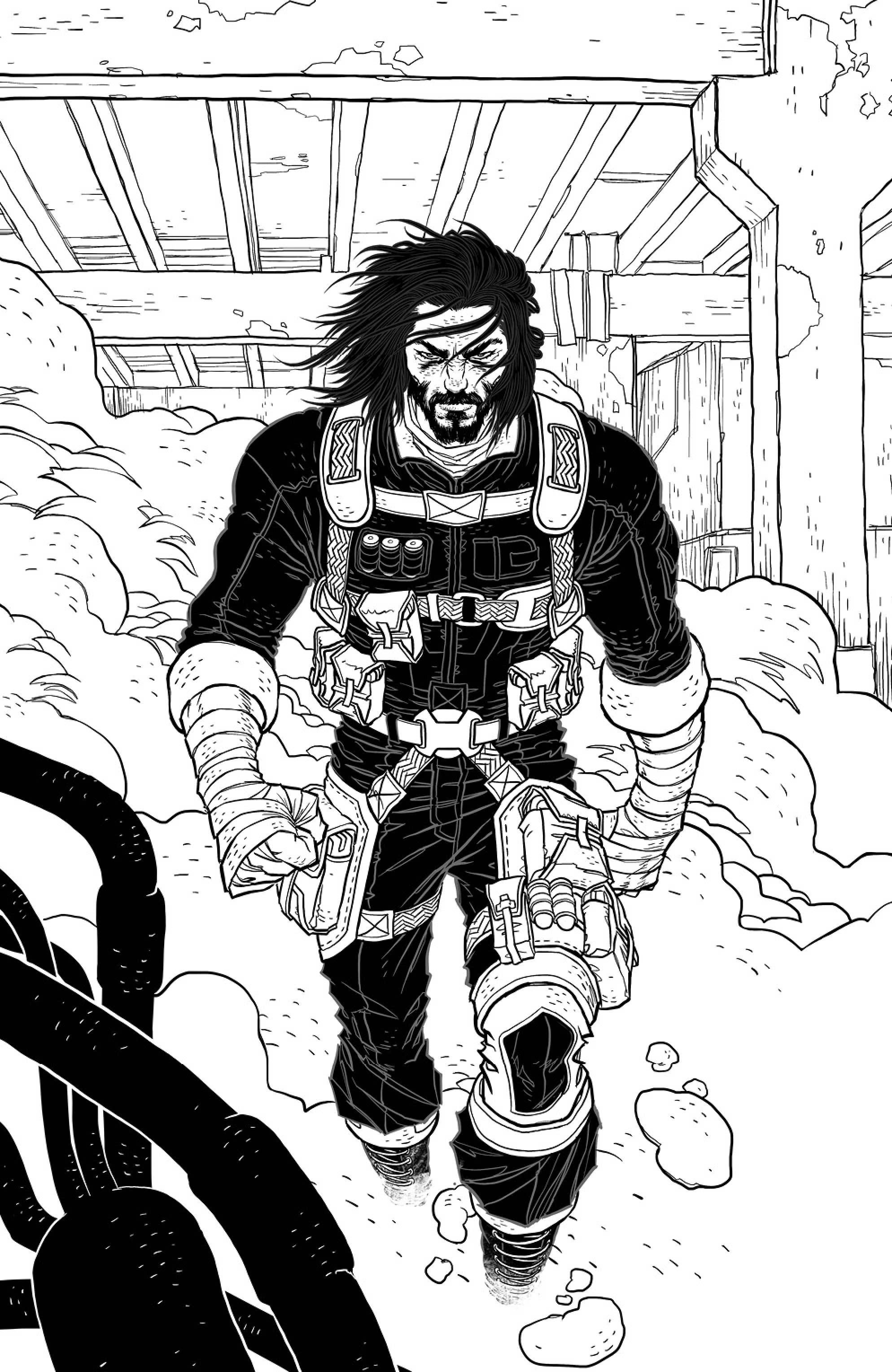 BRZRKR (BERZERKER) #1 CVR L 1:100 GRAMPA VARIANT 02/24/21