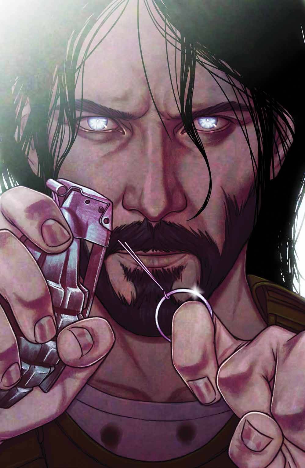 BRZRKR (BERZERKER) #3 (OF 12) CVR I 1:100 FRISON VARIANT (W/FREE SIKTC #1 8TH PRT)