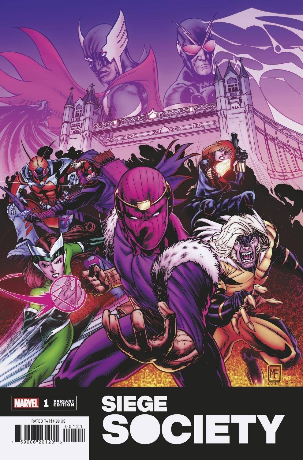 05/26/2021 HEROES REBORN SIEGE SOCIETY #1 FERREIRA VAR