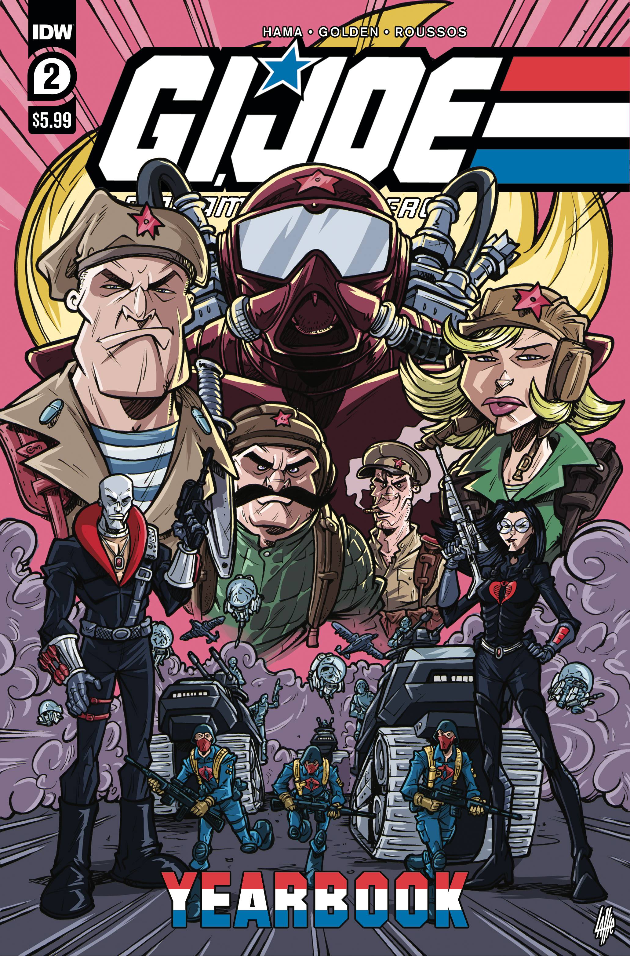 07/07/2021 GI JOE A REAL AMERICAN HERO YEARBOOK #2
