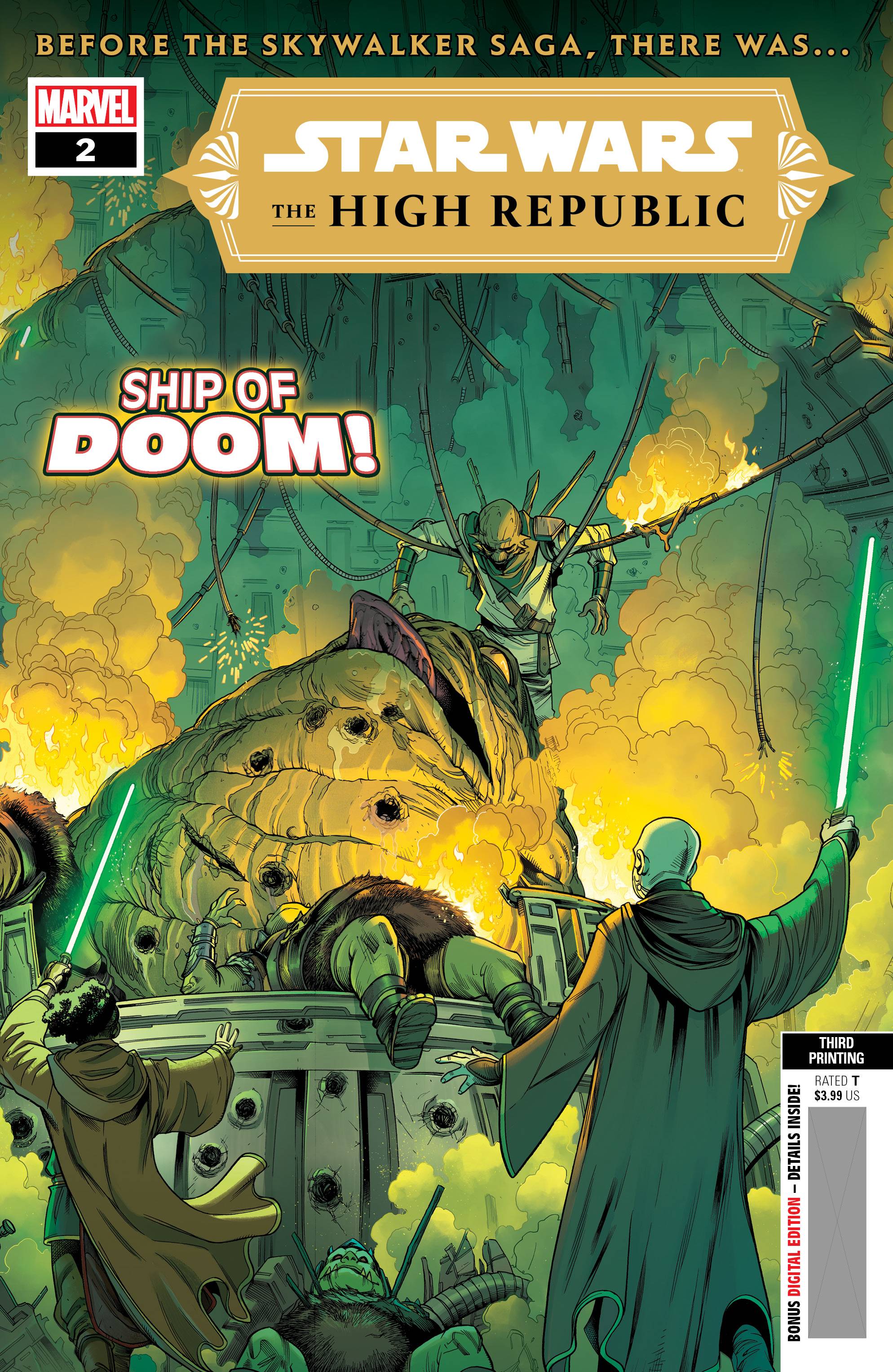 03/08/2021 STAR WARS HIGH REPUBLIC #2 3RD PTG VAR