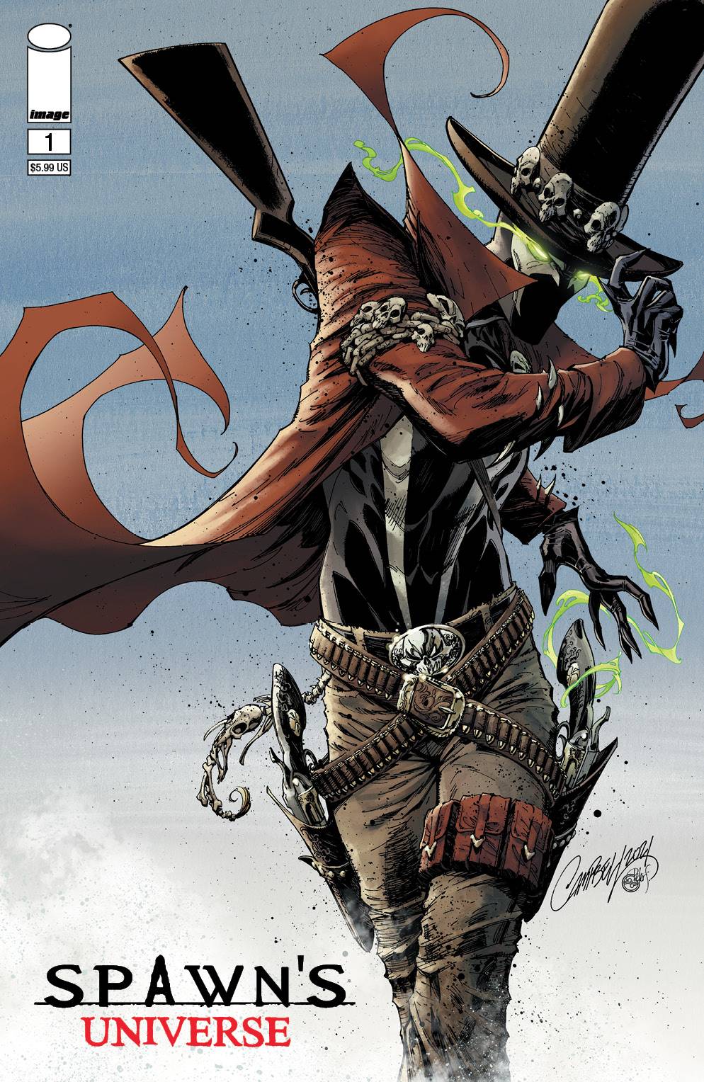 06/30/2021 SPAWN UNIVERSE #1 CVR B CAMPBELL