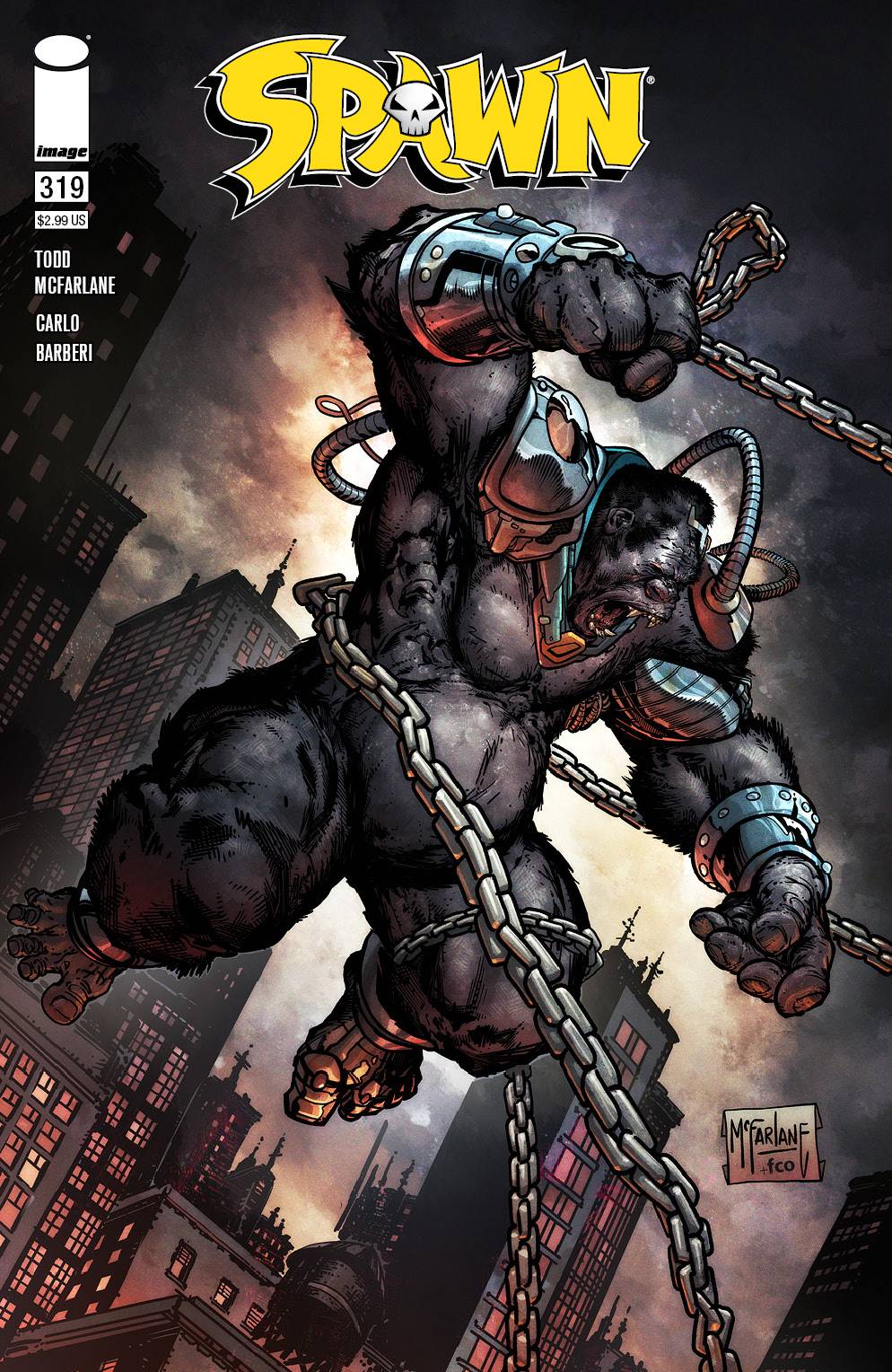 06/30/2021 SPAWN #319 CVR B MCFARLANE
