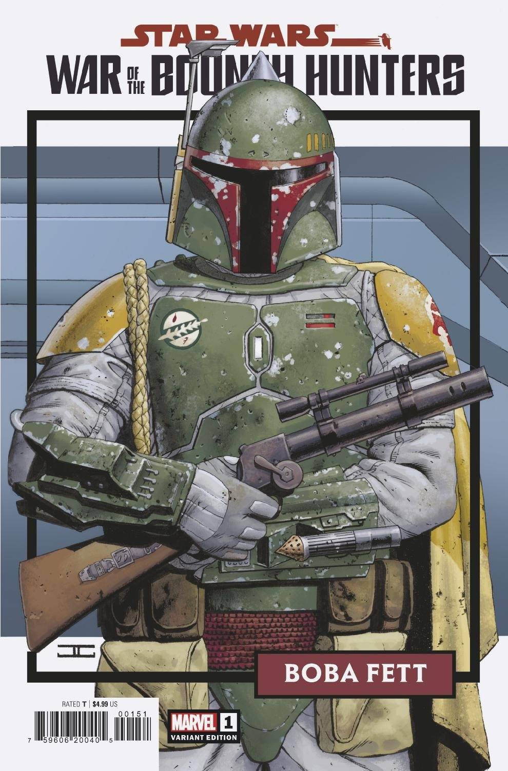 STAR WARS WAR BOUNTY HUNTERS #1 (OF 5) TRADING CARD 1:25 VARIANT 06/02/21
