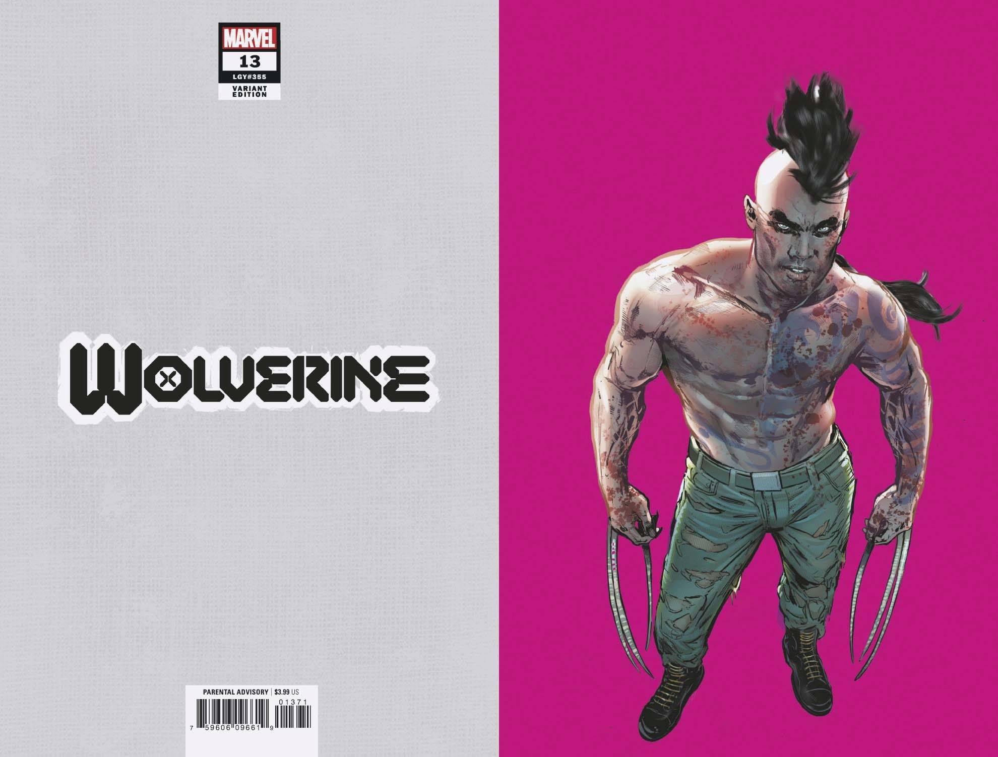 06/23/2021 WOLVERINE #13 JIMENEZ PRIDE MONTH 1:50 VIRGIN VAR GALA