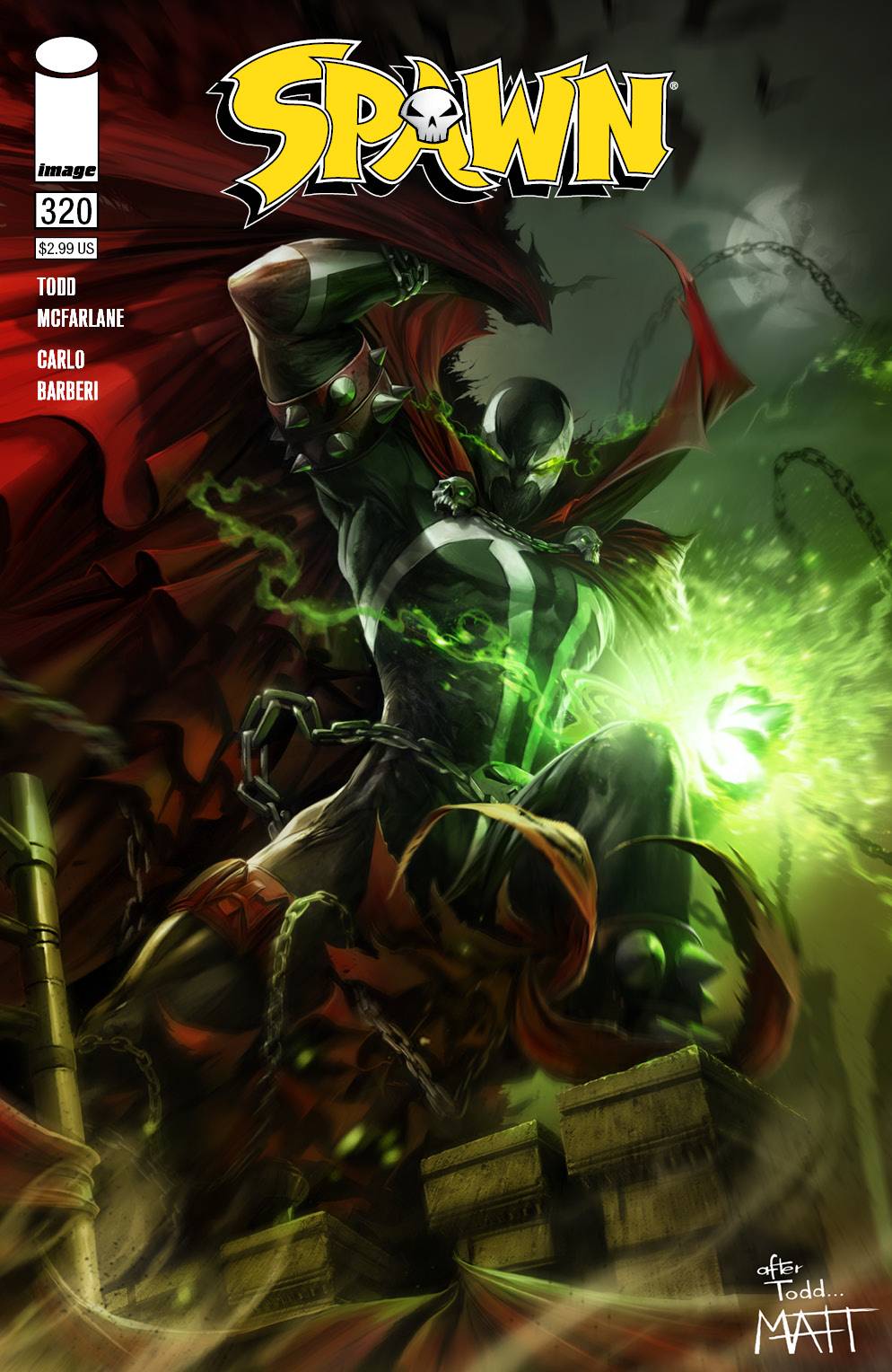 07/28/2021 SPAWN #320 CVR C MATTINA (I92) (I94)