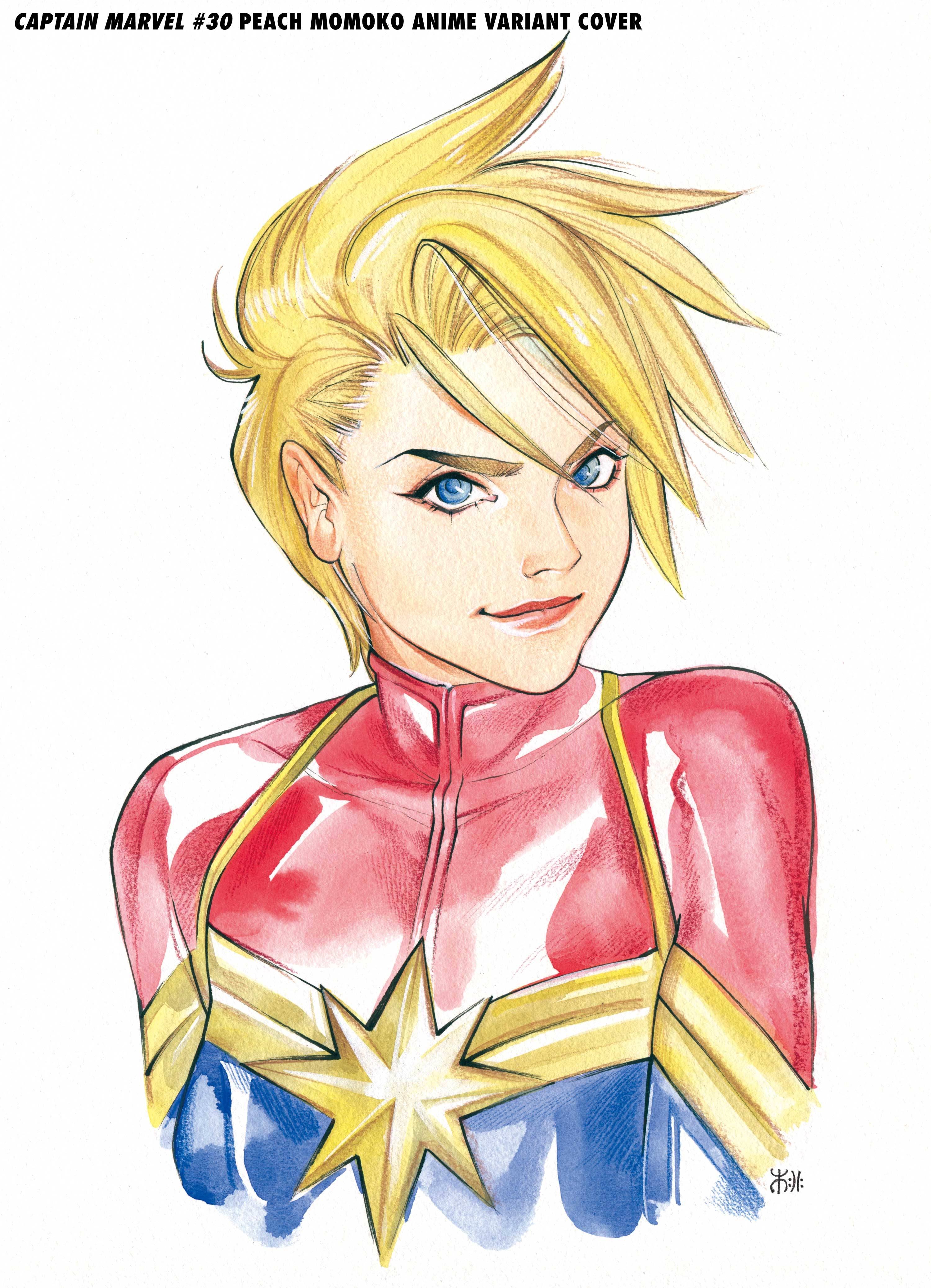 07/21/2021 CAPTAIN MARVEL #30 MOMOKO MARVEL ANIME VAR