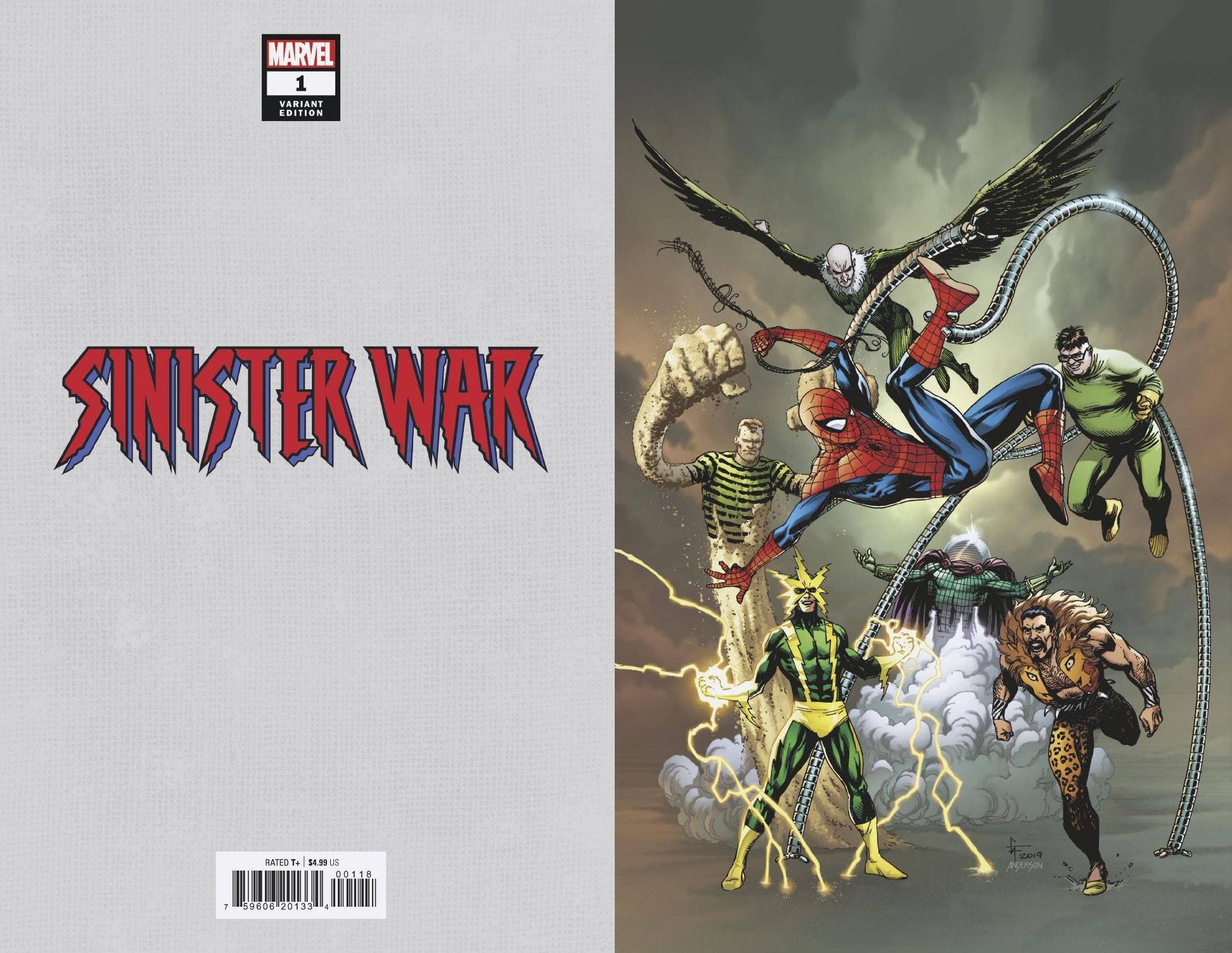 07/14/2021 SINISTER WAR #1 (OF 4) FRANK VIRGIN 1:50 VARIANT