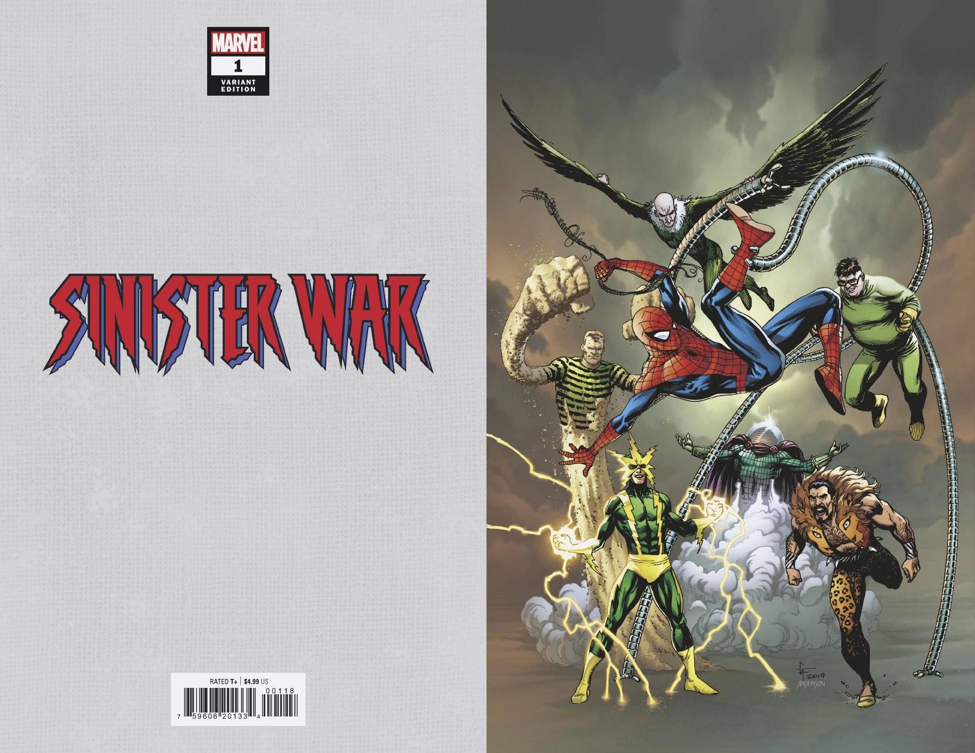 07/14/2021 SINISTER WAR #1 (OF 4) FRANK VIRGIN 1:50 VARIANT