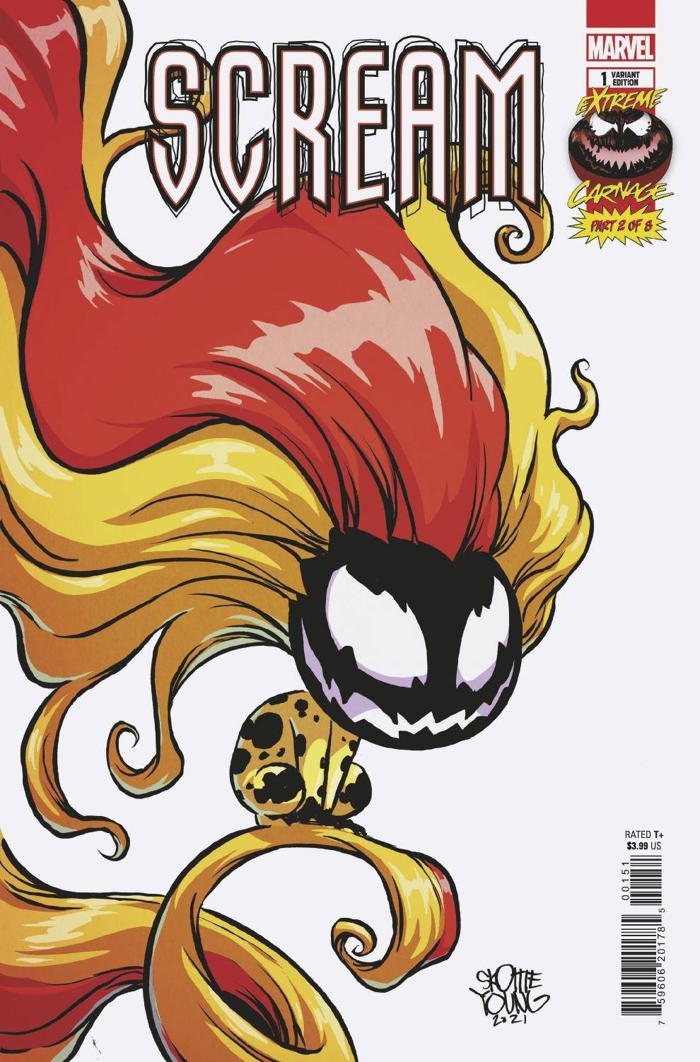 07/14/2021 EXTREME CARNAGE SCREAM #1 YOUNG VAR