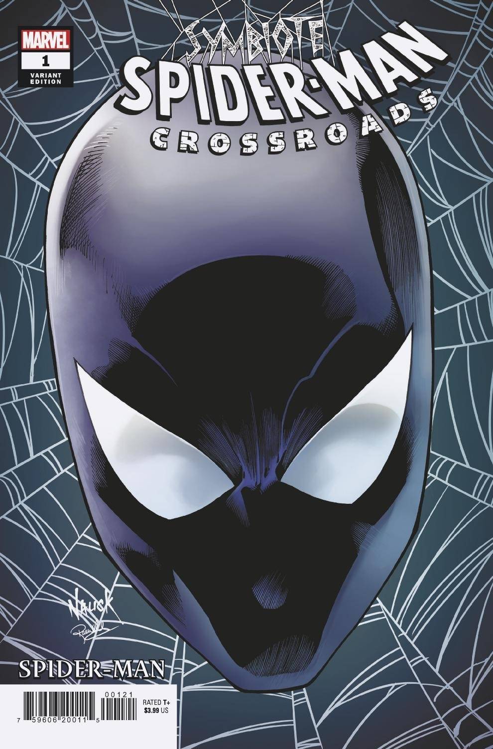 SYMBIOTE SPIDER-MAN CROSSROADS #1 (OF 5) NAUCK HEADSHOT VAR 07/28/2021