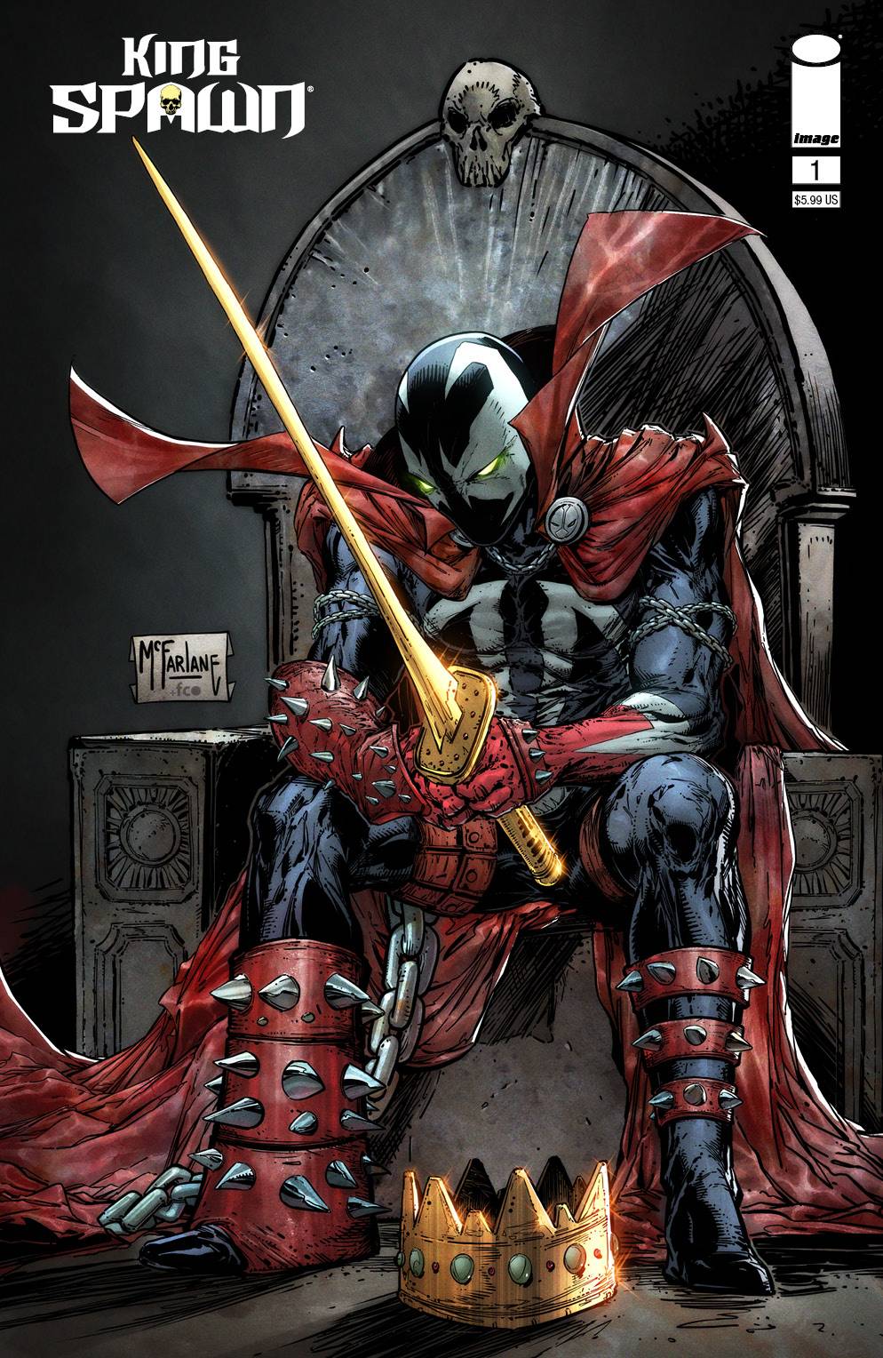 8/25/2021 KING SPAWN #1 CVR B MCFARLANE (CB70)