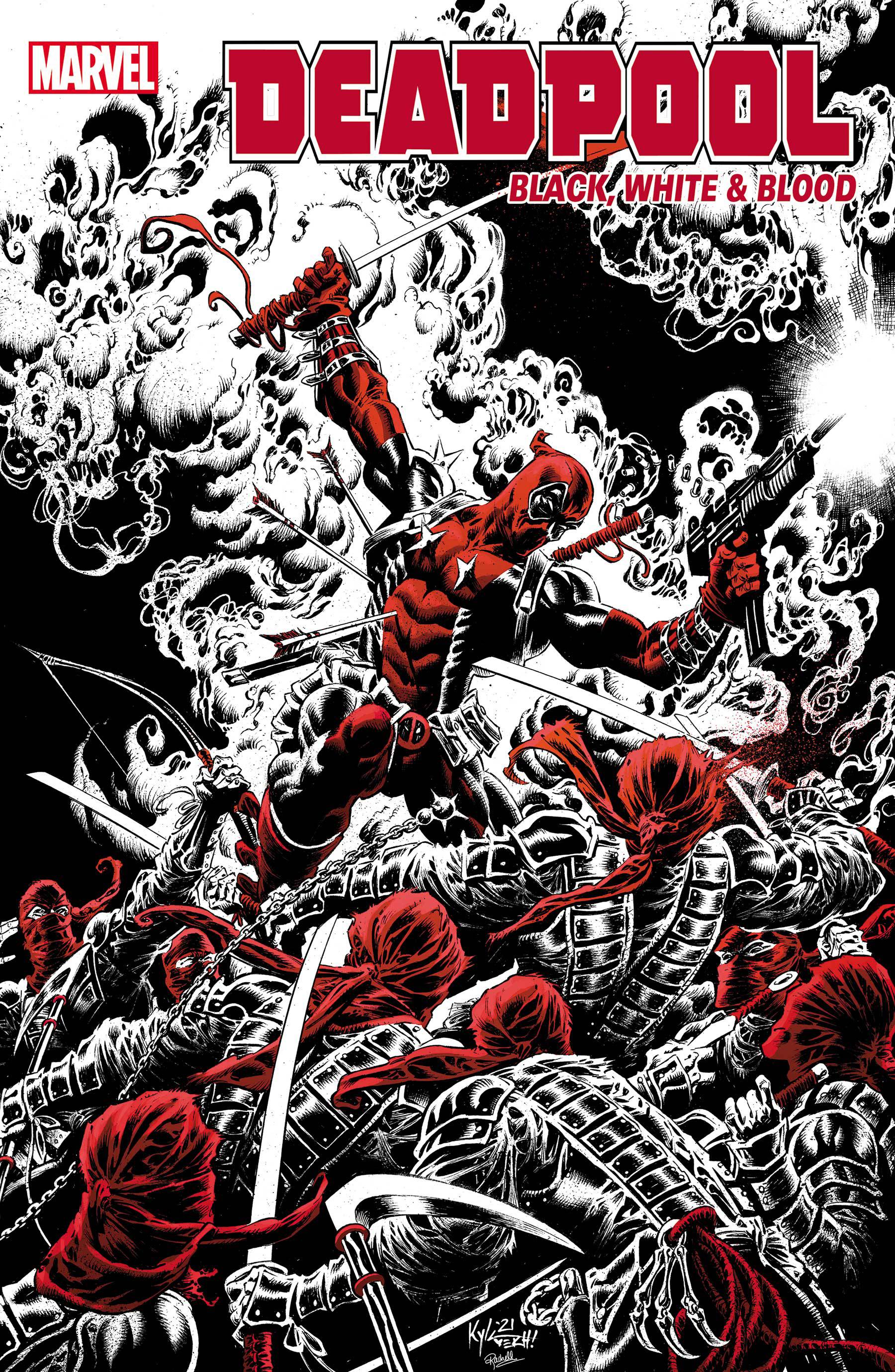 08/04/2021 DEADPOOL BLACK WHITE BLOOD #1 (OF 5) HOTZ VAR