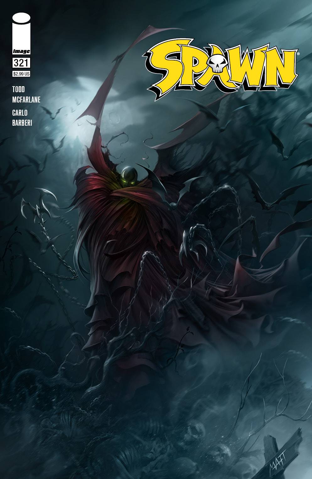 09/01/2021 SPAWN #321 CVR C MATTINA