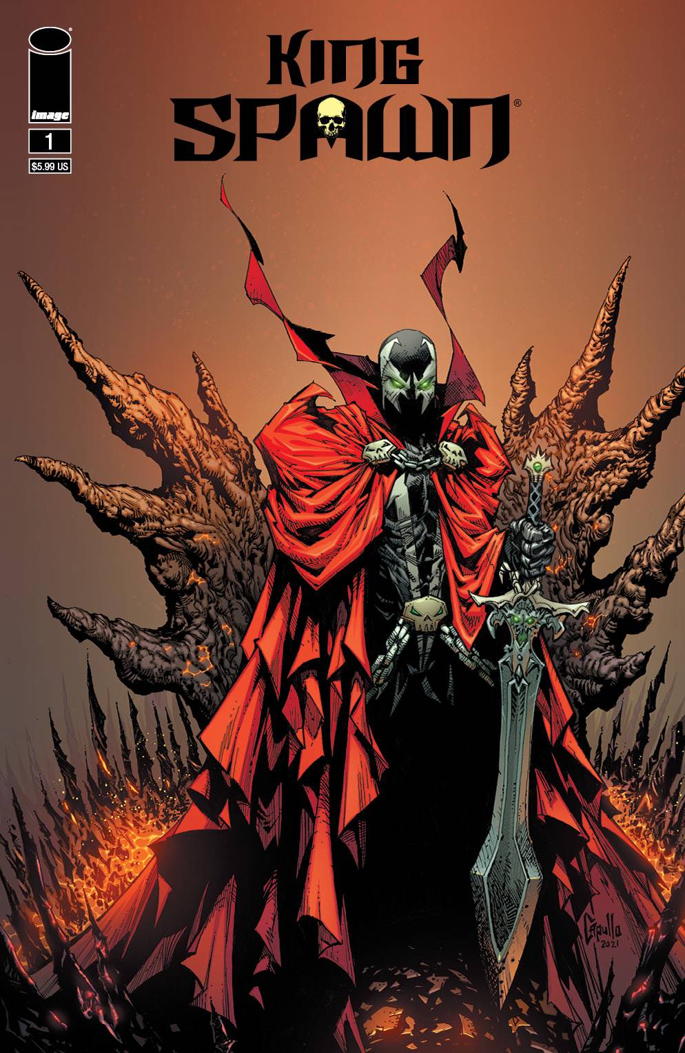 8/25/2021 KING SPAWN #1 CVR E CAPULLO