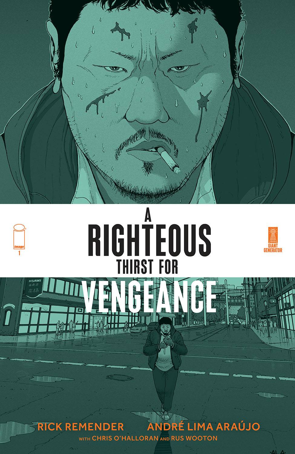 10/06/2021 RIGHTEOUS THIRST FOR VENGEANCE #1 CVR A ARAUJO & OHALLORAN