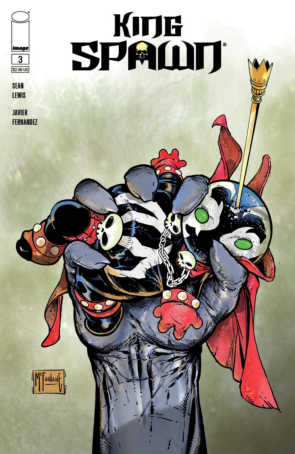10/20/2021 KING SPAWN #3 CVR B MCFARLANE