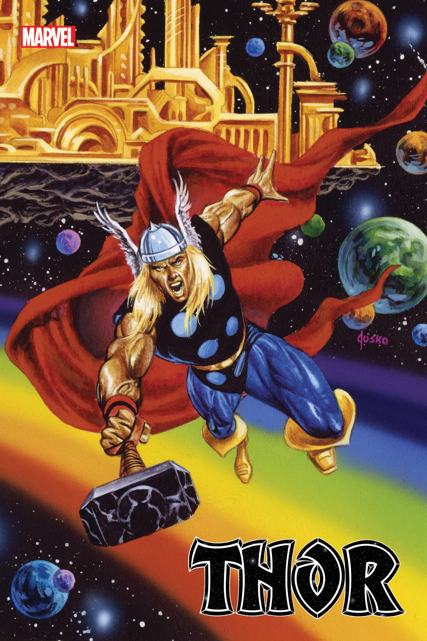 10/20/21 THOR #18 JUSKO MARVEL MASTERPIECES VAR