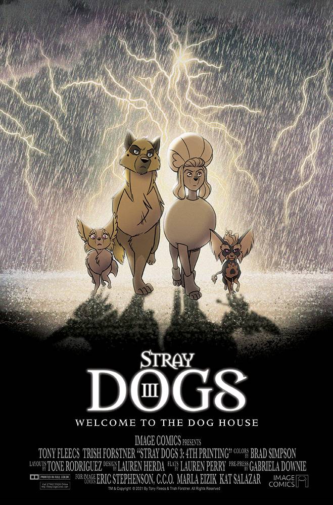08/04/2021 STRAY DOGS #3 4TH PTG