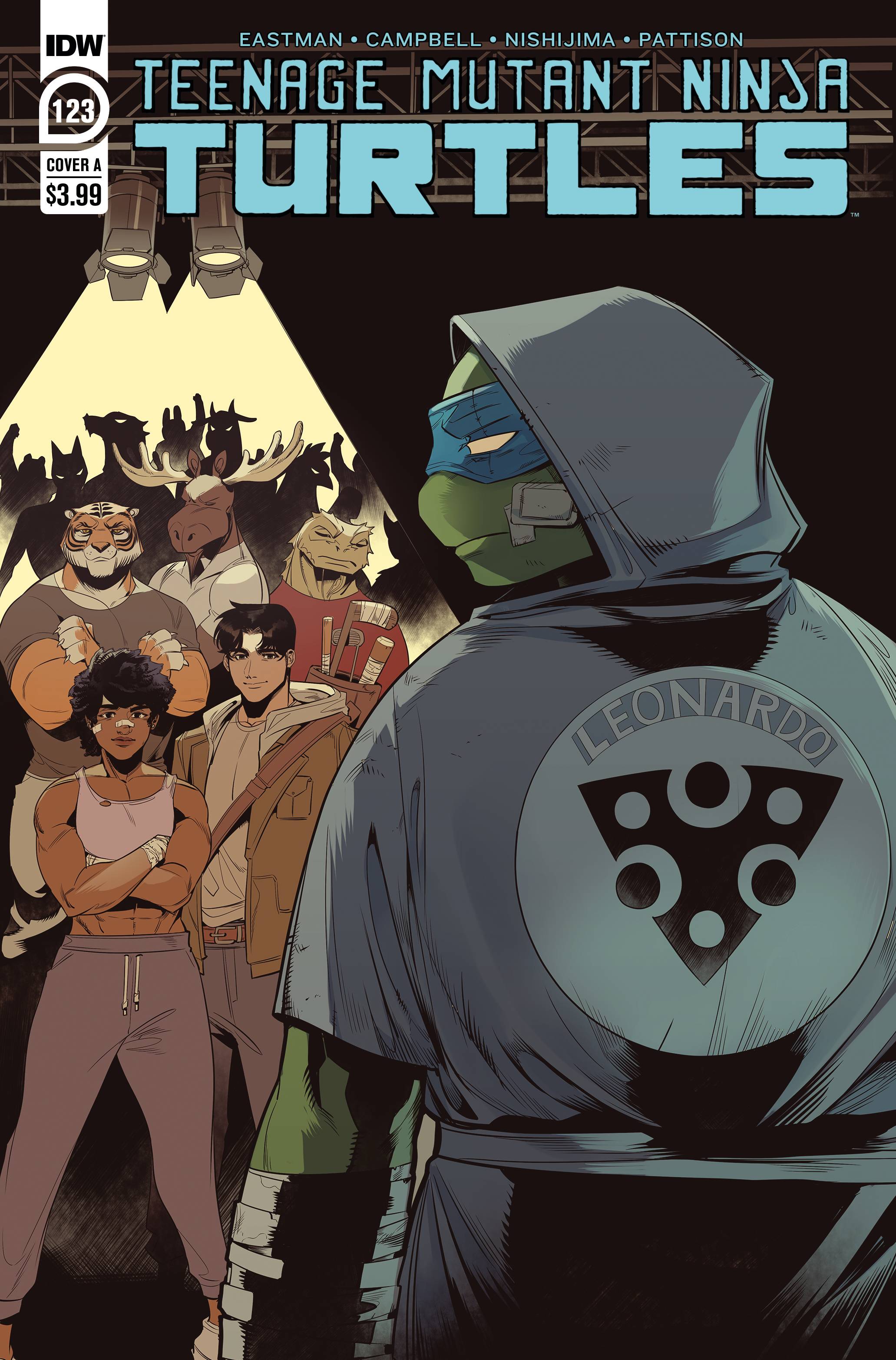 12/01/2021 TMNT ONGOING #123 CVR A NISHIJIMA