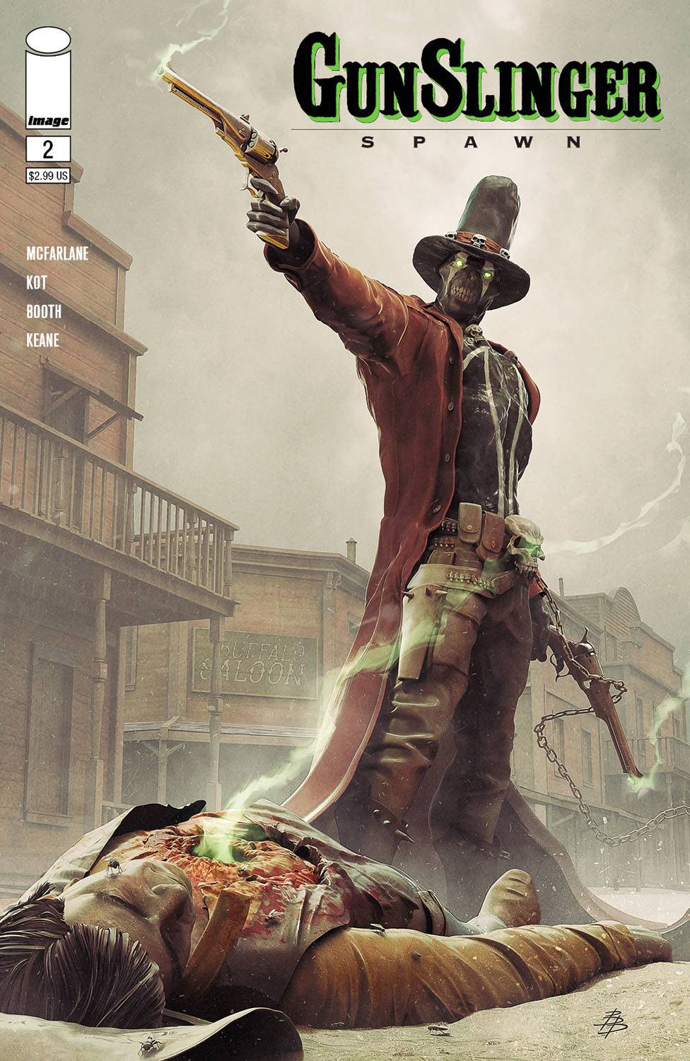 11/24/2021 GUNSLINGER SPAWN #2 CVR A BARENDS