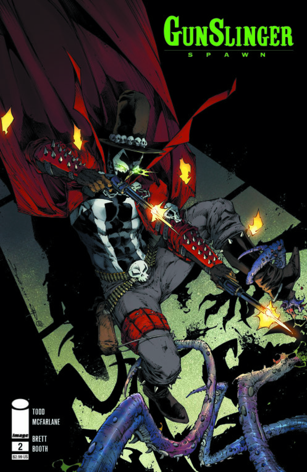 11/24/2021 GUNSLINGER SPAWN #2 CVR B BOOTH