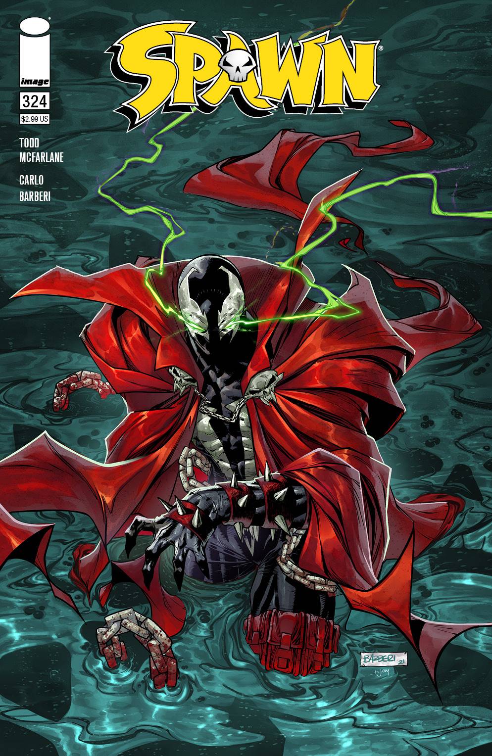 12/01/2021 SPAWN #324 CVR B BARBERI