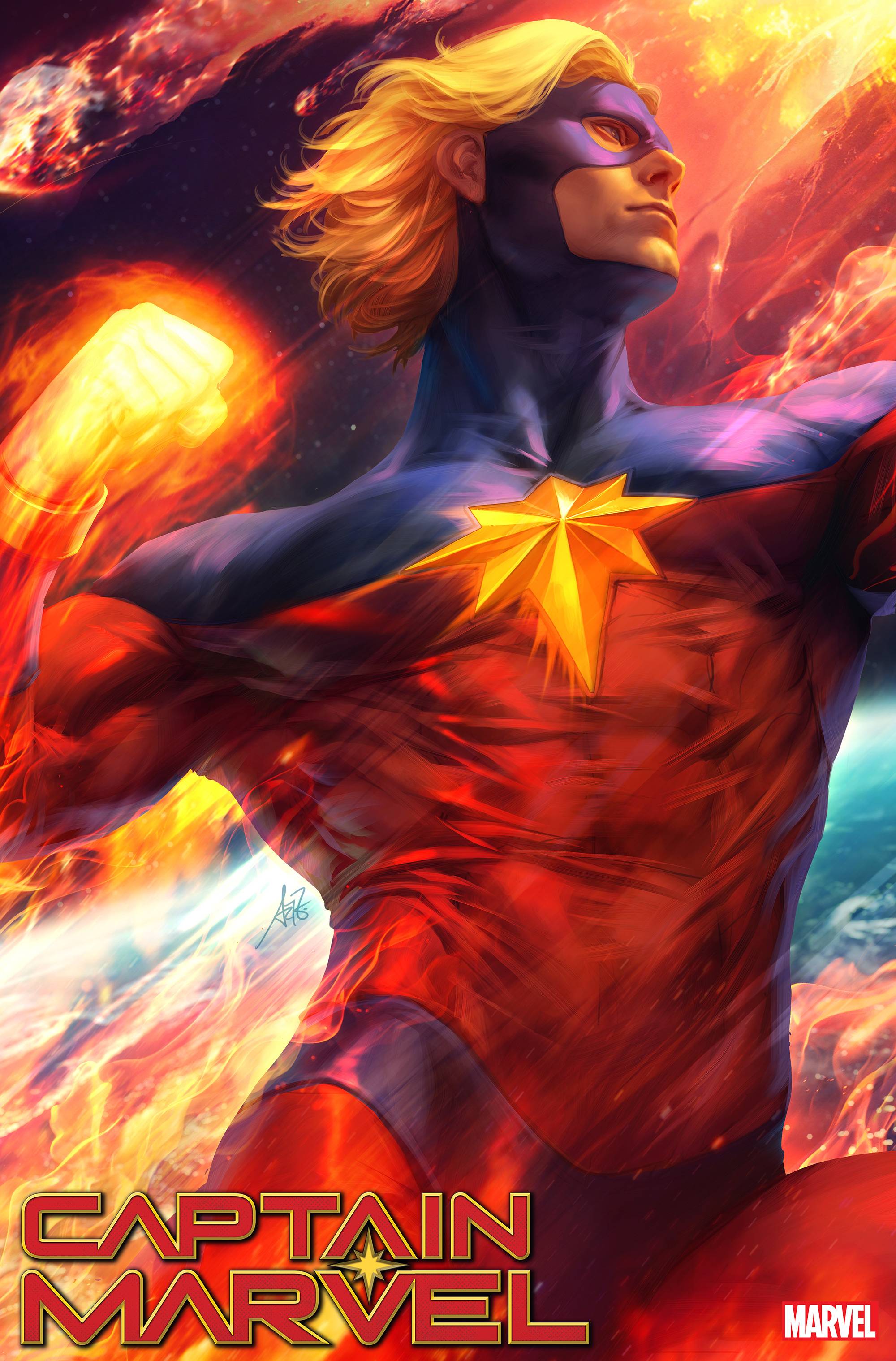 11/17/2021 CAPTAIN MARVEL #34 ARTGERM TEASER VAR