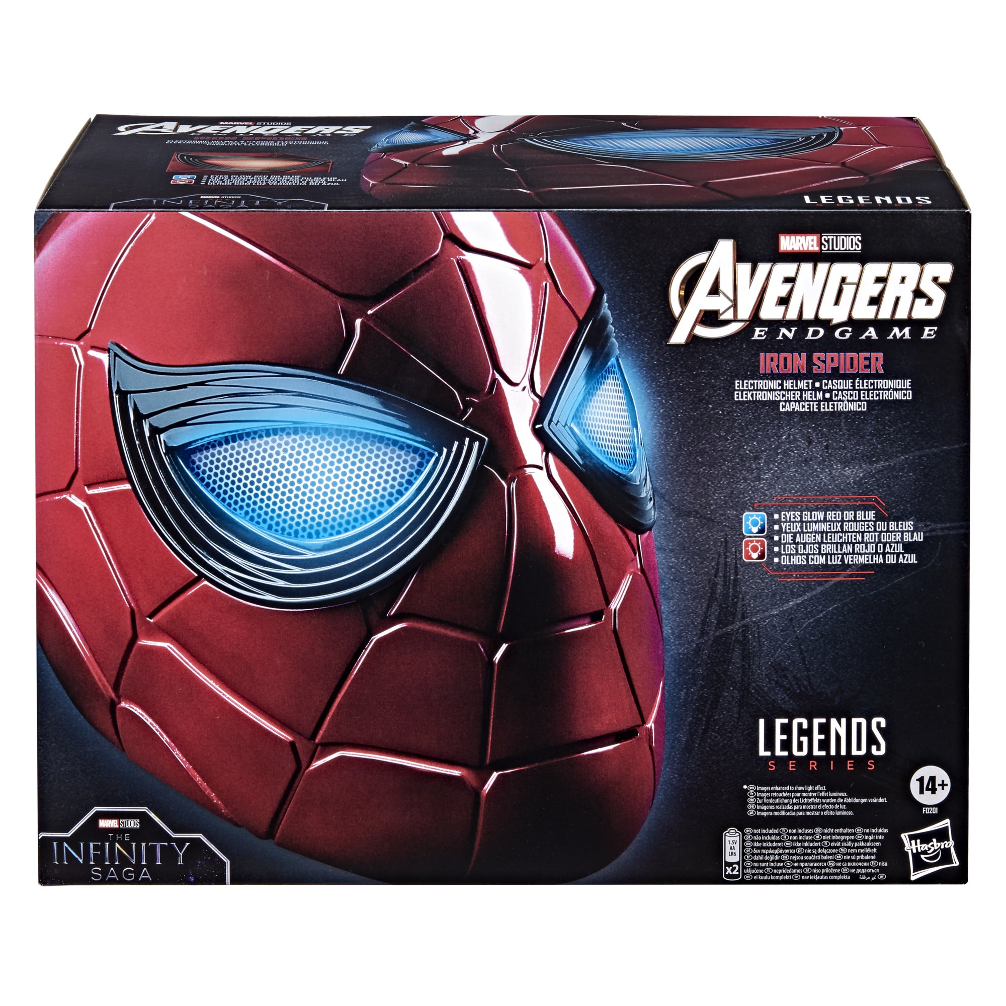 01/05/2022 SPIDER-MAN LEGENDS GEAR IRON SPIDER HELMET