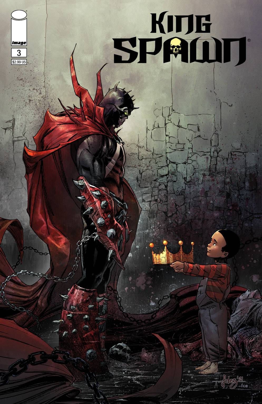 10/20/2021 KING SPAWN #3 CVR C FERNANDEZ