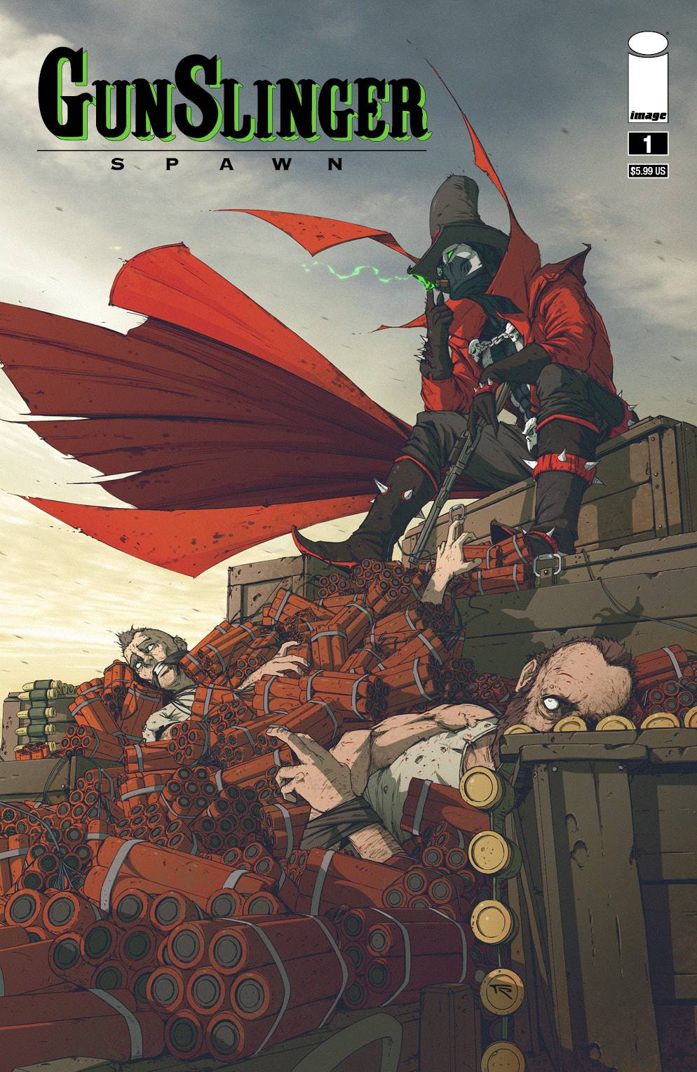 10/06/2021 GUNSLINGER SPAWN #1 CVR F REVOLVER (I117)