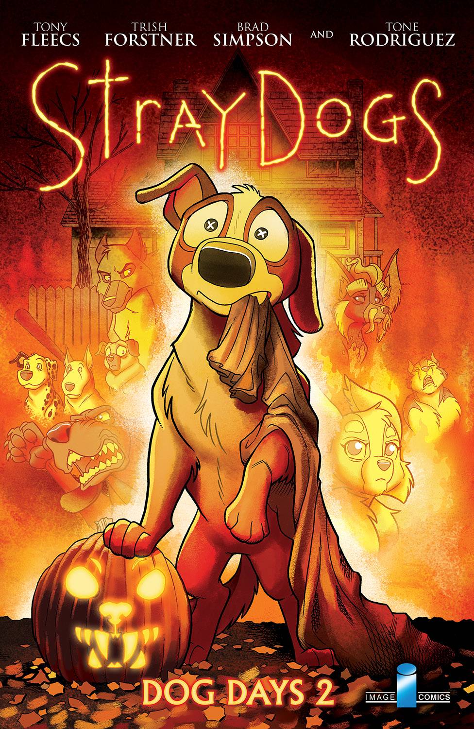 01/26/2022 STRAY DOGS DOG DAYS #2 (OF 2) CVR B HORROR MOVIE VARIANT